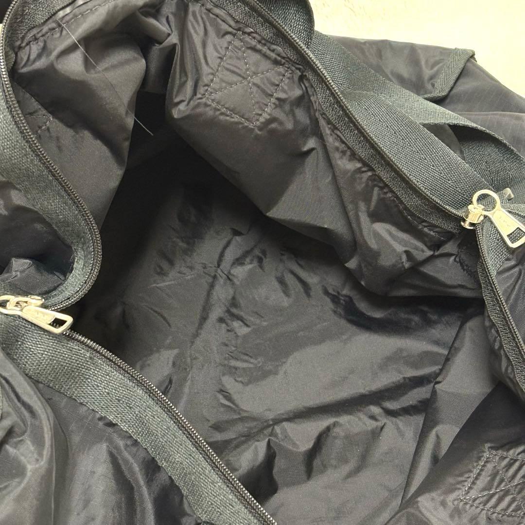 【美品】レスポートサック ラージウィークエンダー ボストン 黒 大容量　鍵付き