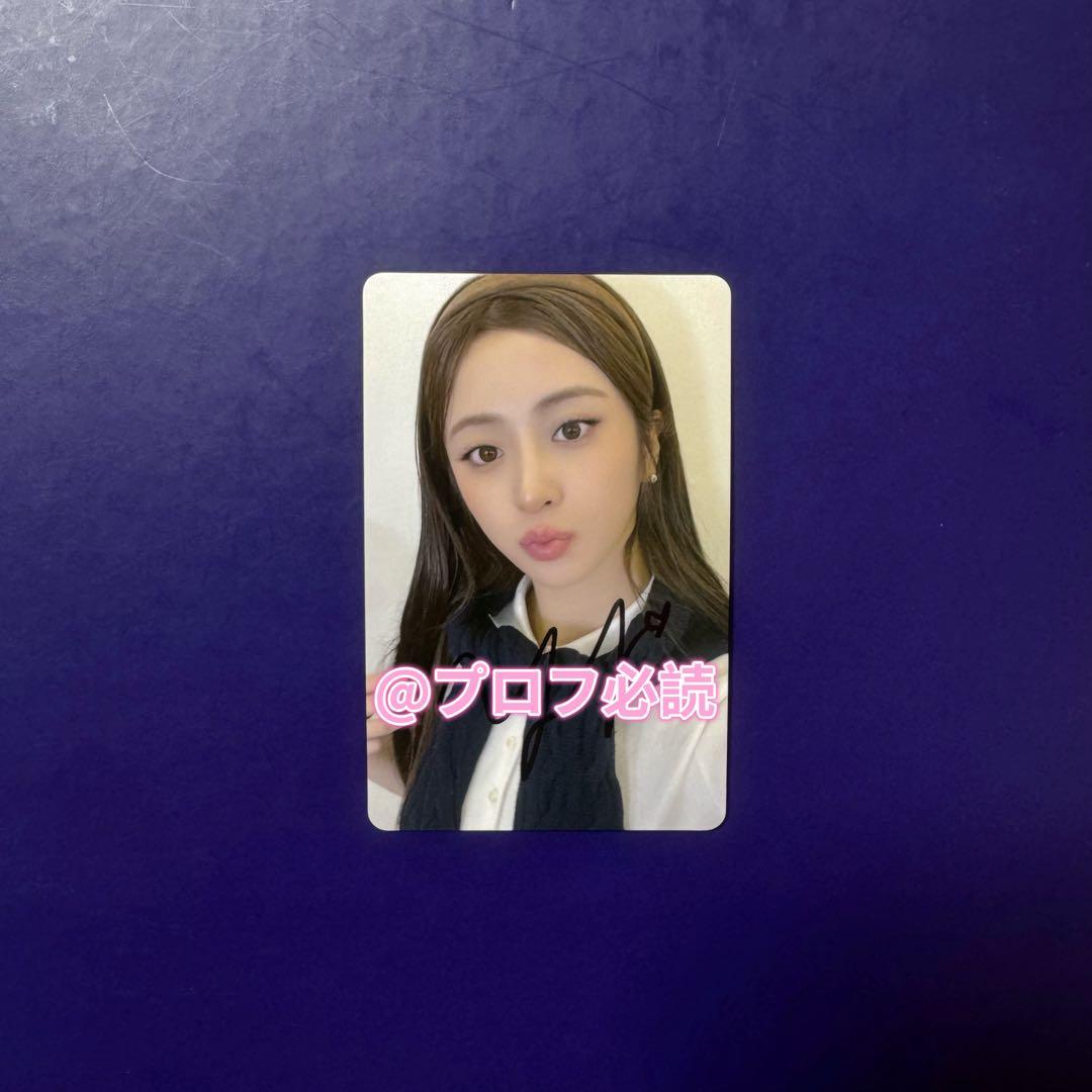 LESSERAFIM SPAGHETTI ユニバ 2回目 直筆サイン ユンジン