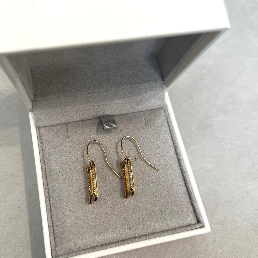 BELLESIORA ベルシオラ　K18 YG ダイヤモンドピアス