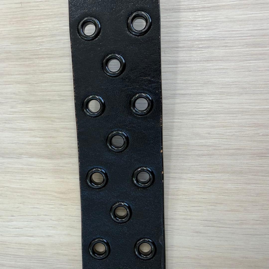 小物 oakley skull buckle belt