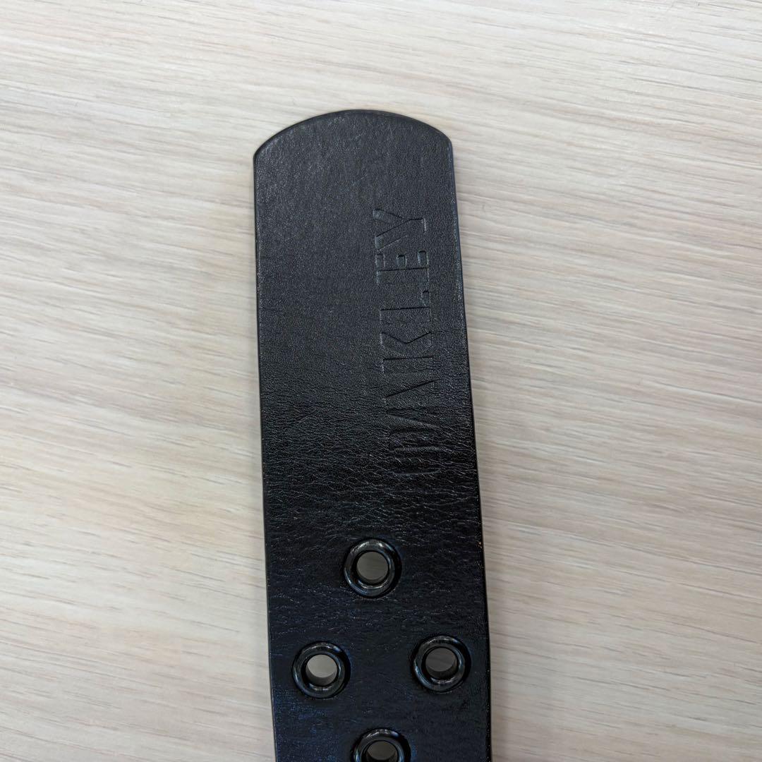 小物 oakley skull buckle belt