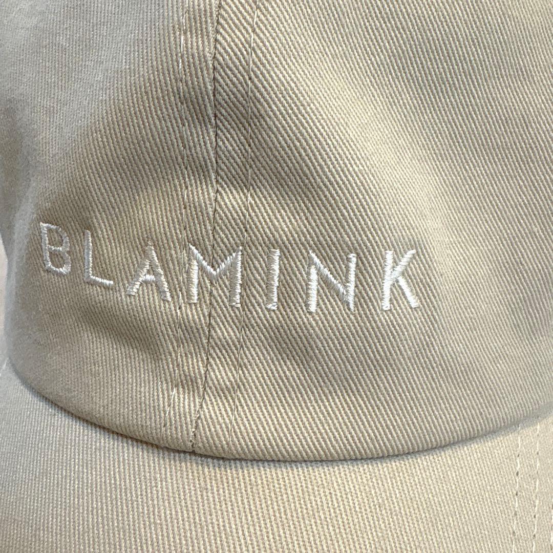 BLAMINK ブラミンク［未使用］ロゴキャップ　ベージュ