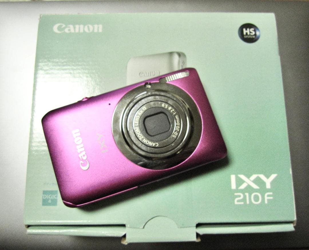 Canon IXY 210F ピンク 【ジャンク】