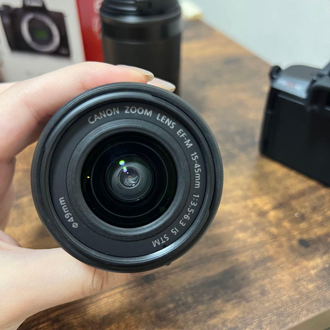 Canon EOS Kiss M2 ミラーレス一眼 ブラック