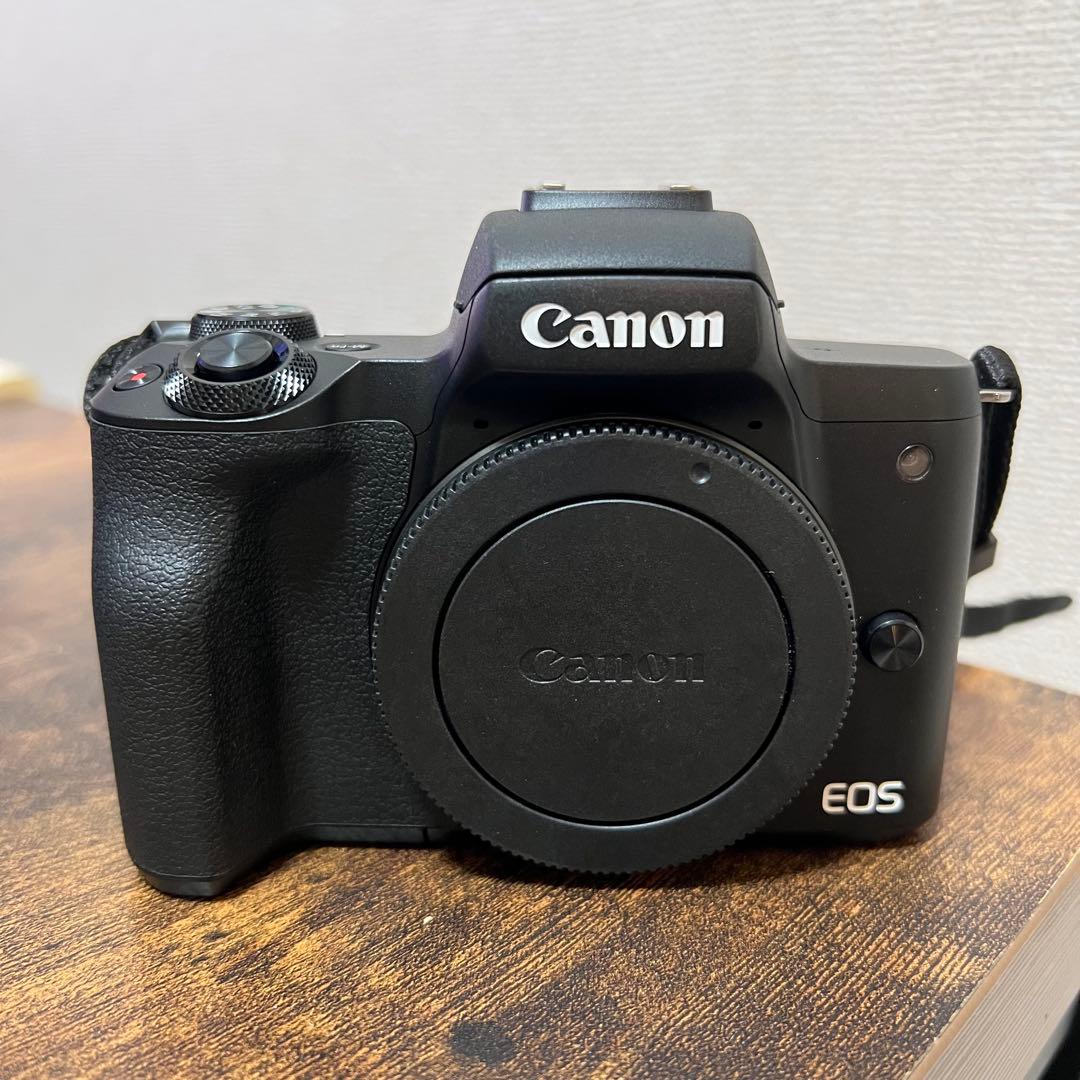 Canon EOS Kiss M2 ミラーレス一眼 ブラック
