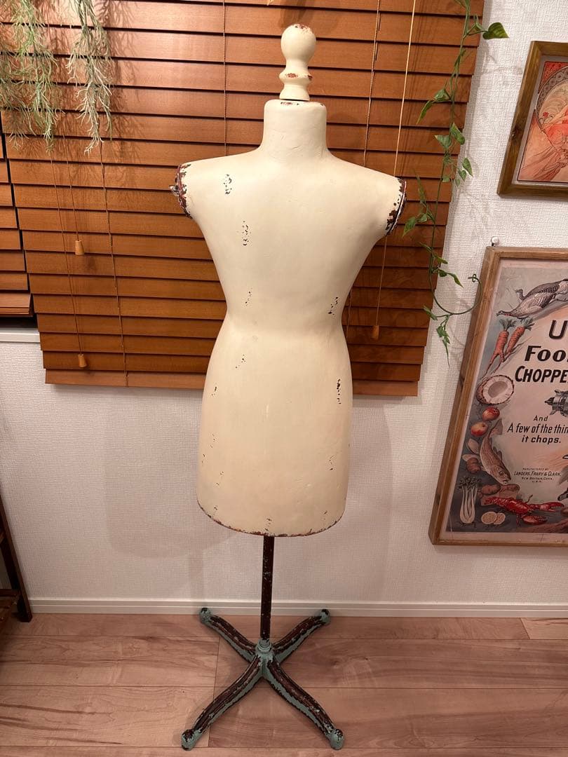 コベントガーデン　トルソー　マネキン　アンティーク　シャビーシック
