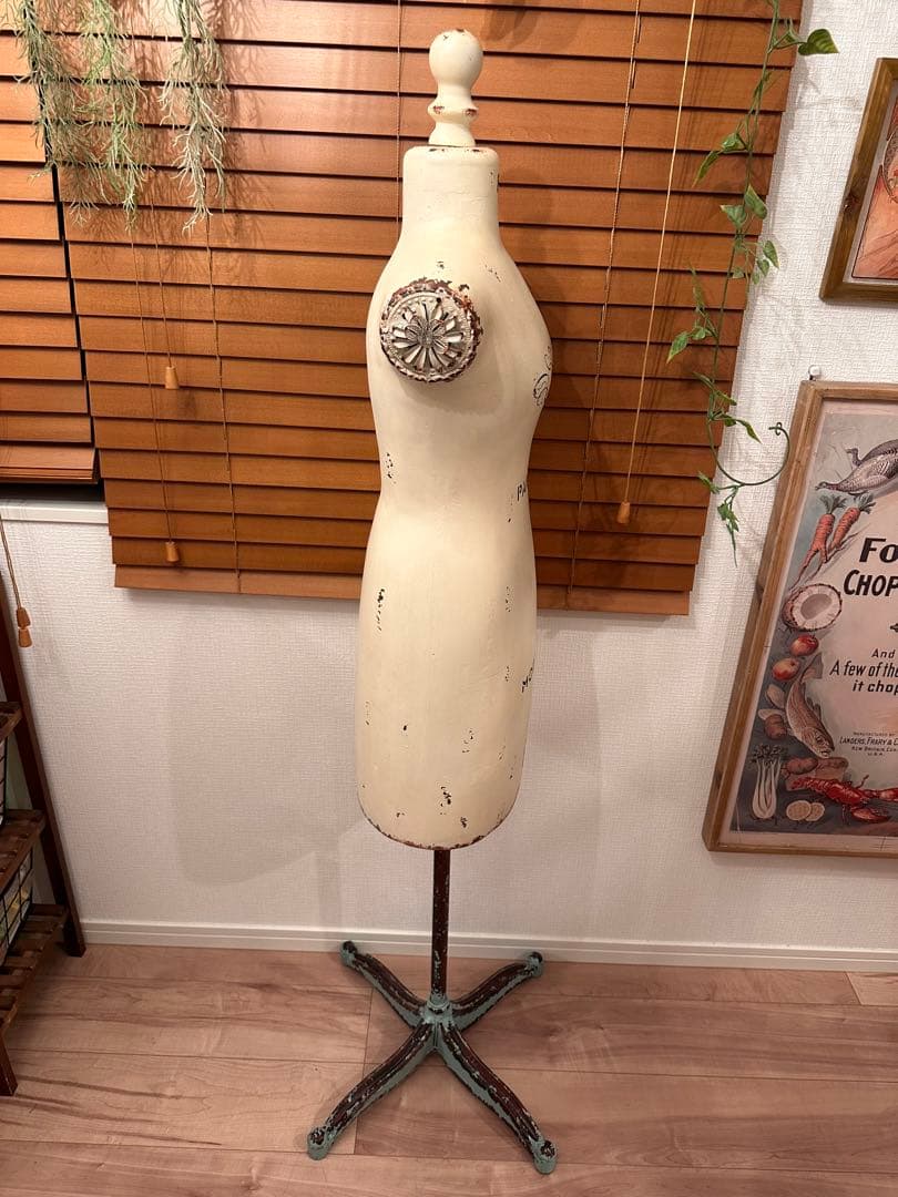 コベントガーデン　トルソー　マネキン　アンティーク　シャビーシック
