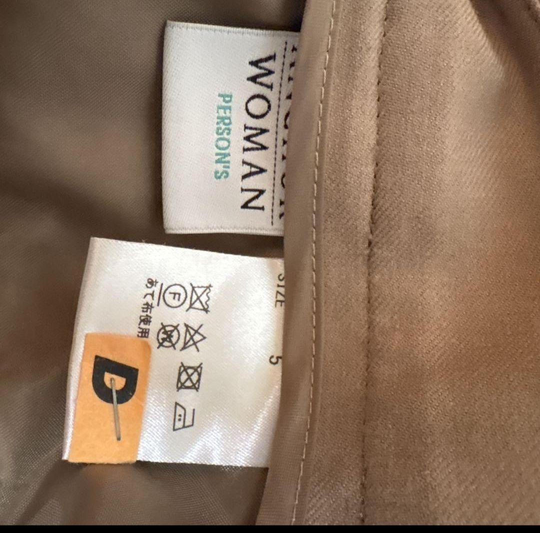 ANCHOR WOMAN ストレッチスーツセットアップ ベージュ