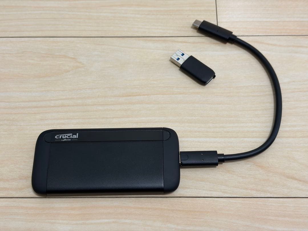 Crucial X8 外付け SSD 2TB CT2000X8SSD9