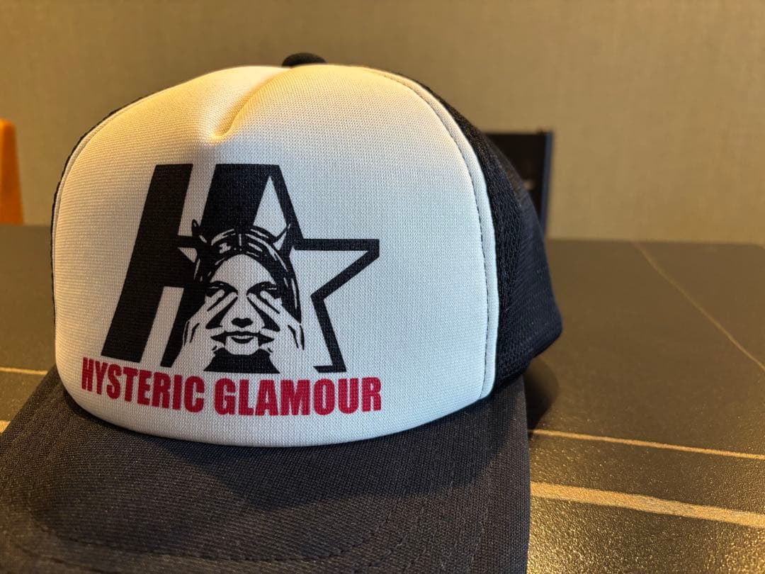 ヒステリックグラマー　STAR EVILメッシュキャップ　美品