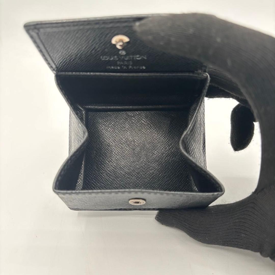 極美品　ルイヴィトン　ボワット　タイガ　ケース　黒 メンズ　レディース