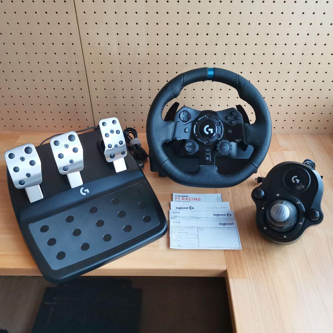 【美品・使用少】Logicool G923 ハンコン シフター セット