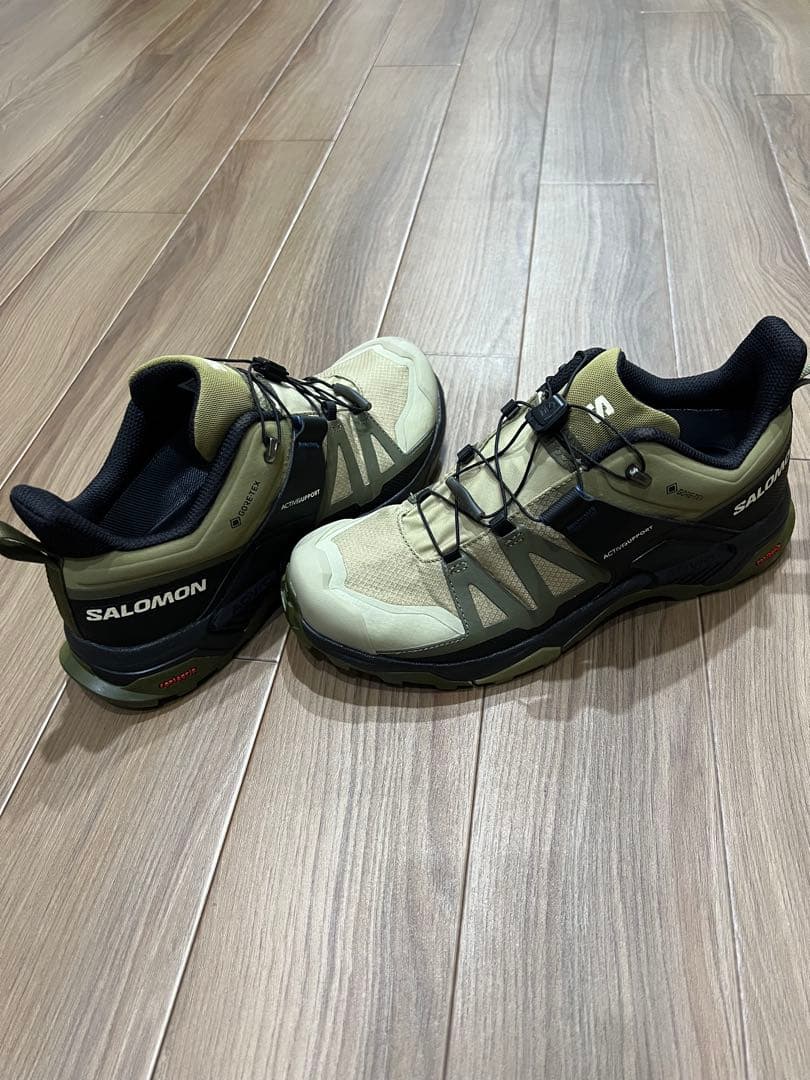 SALOMON X ULTRA 04 ⭐︎トレッキングシューズ オリーブ 27cm