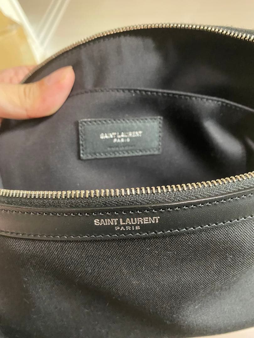 サンローラン SAINT LAURENT ボディバッグ ウエストバッグ 美品