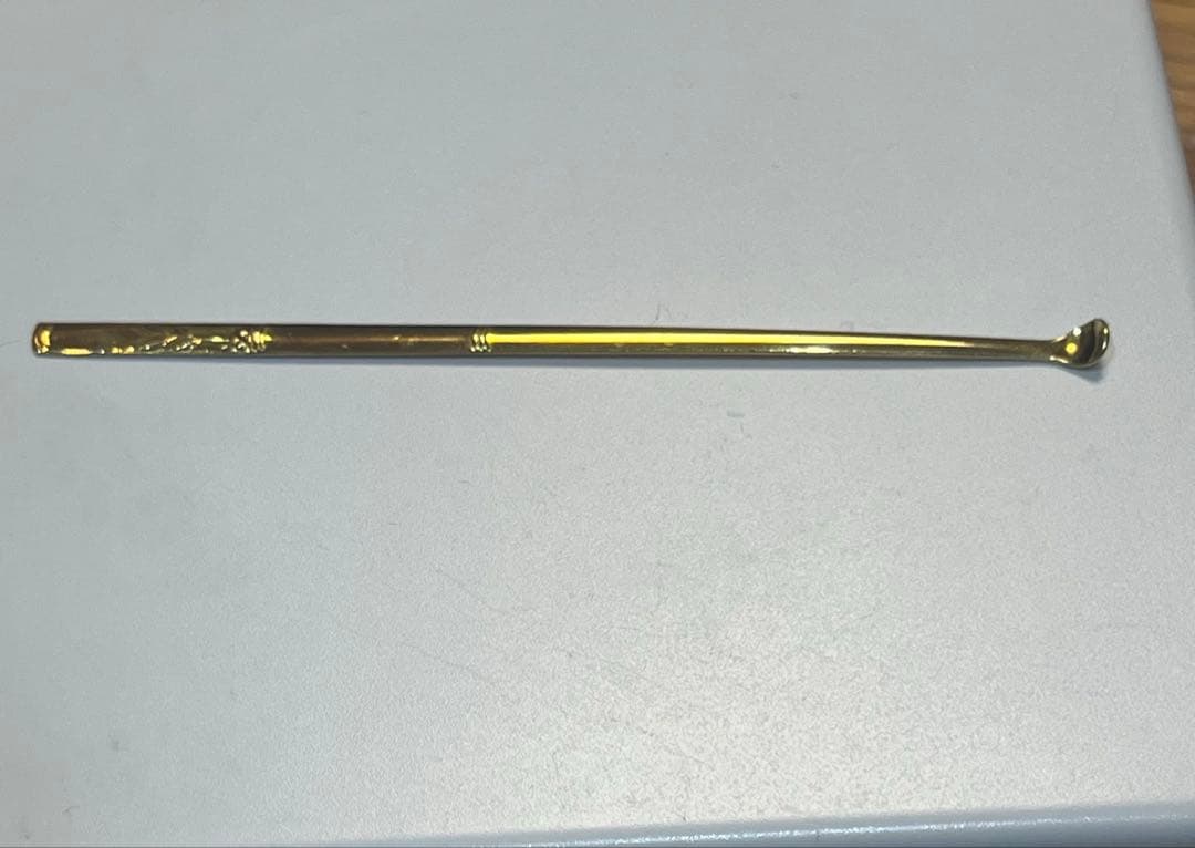 三越　耳掻き 18k 3g 18金　ゴールド　金無垢