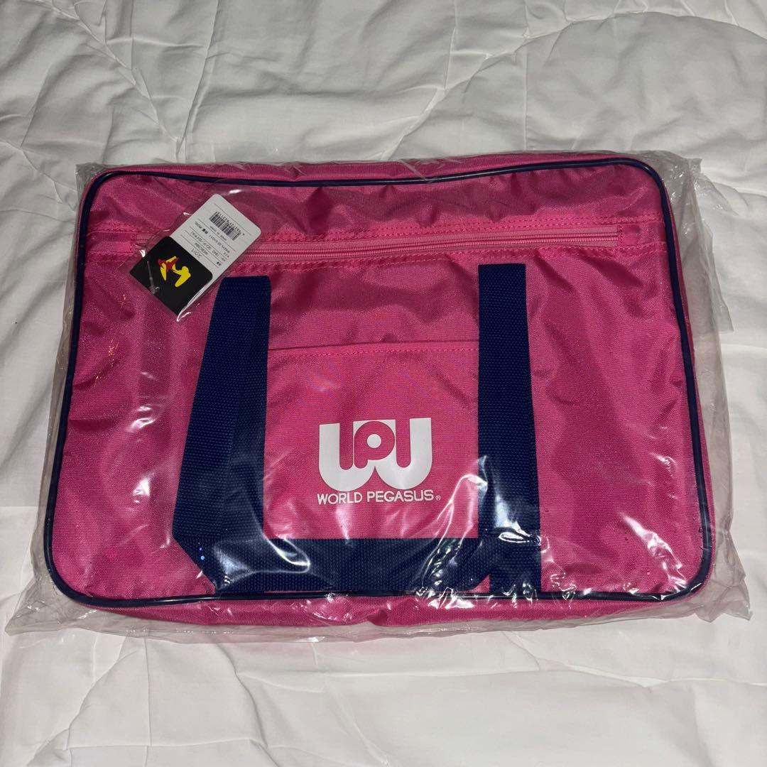 ワッぺ ピンク スクバ ワールドペガサス スクールバック