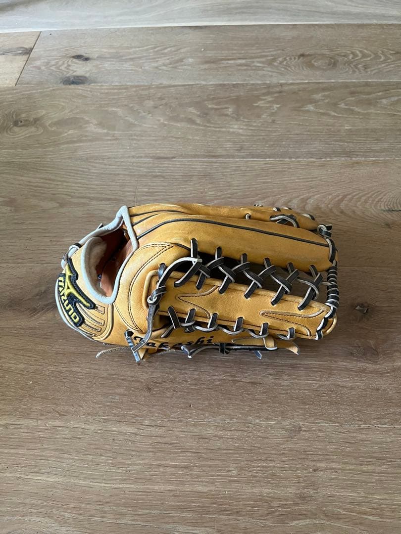 Mizuno 硬式グローブ オレンジ　オーダー