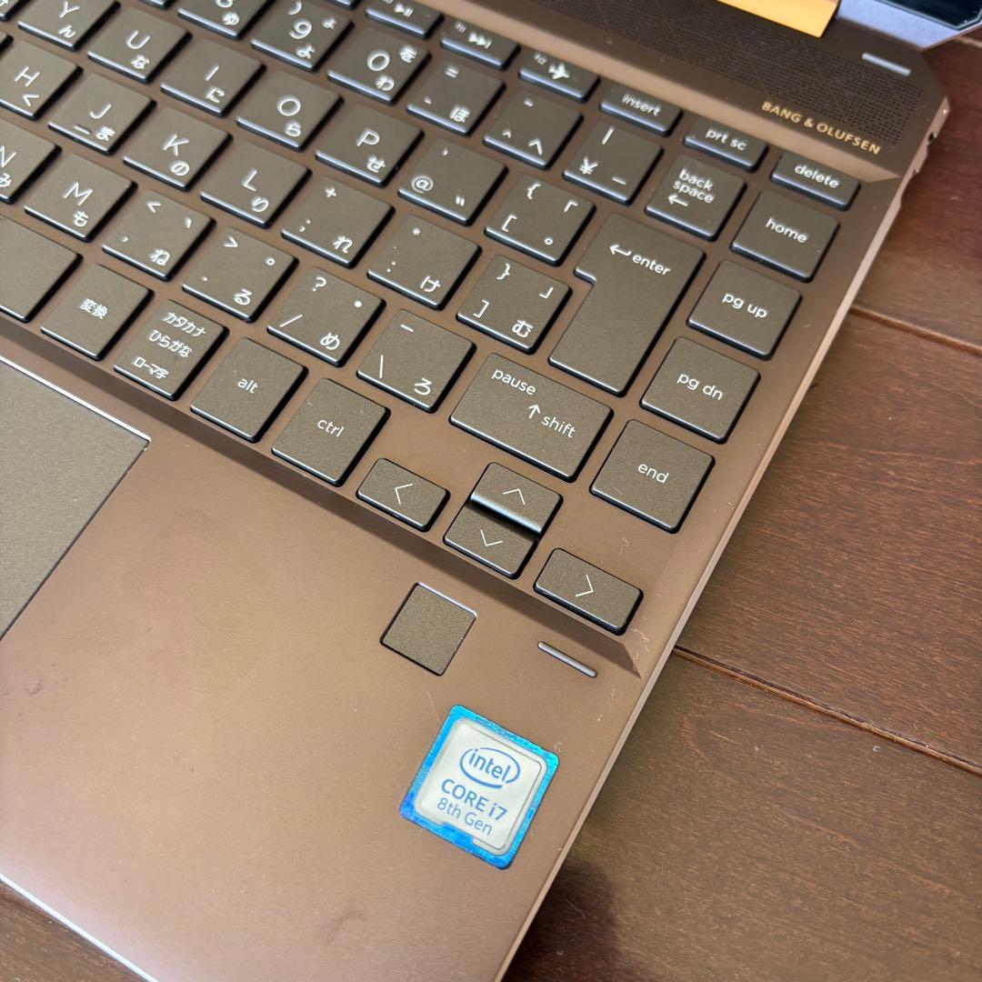 HP ノートPC ブラウン ペン付き