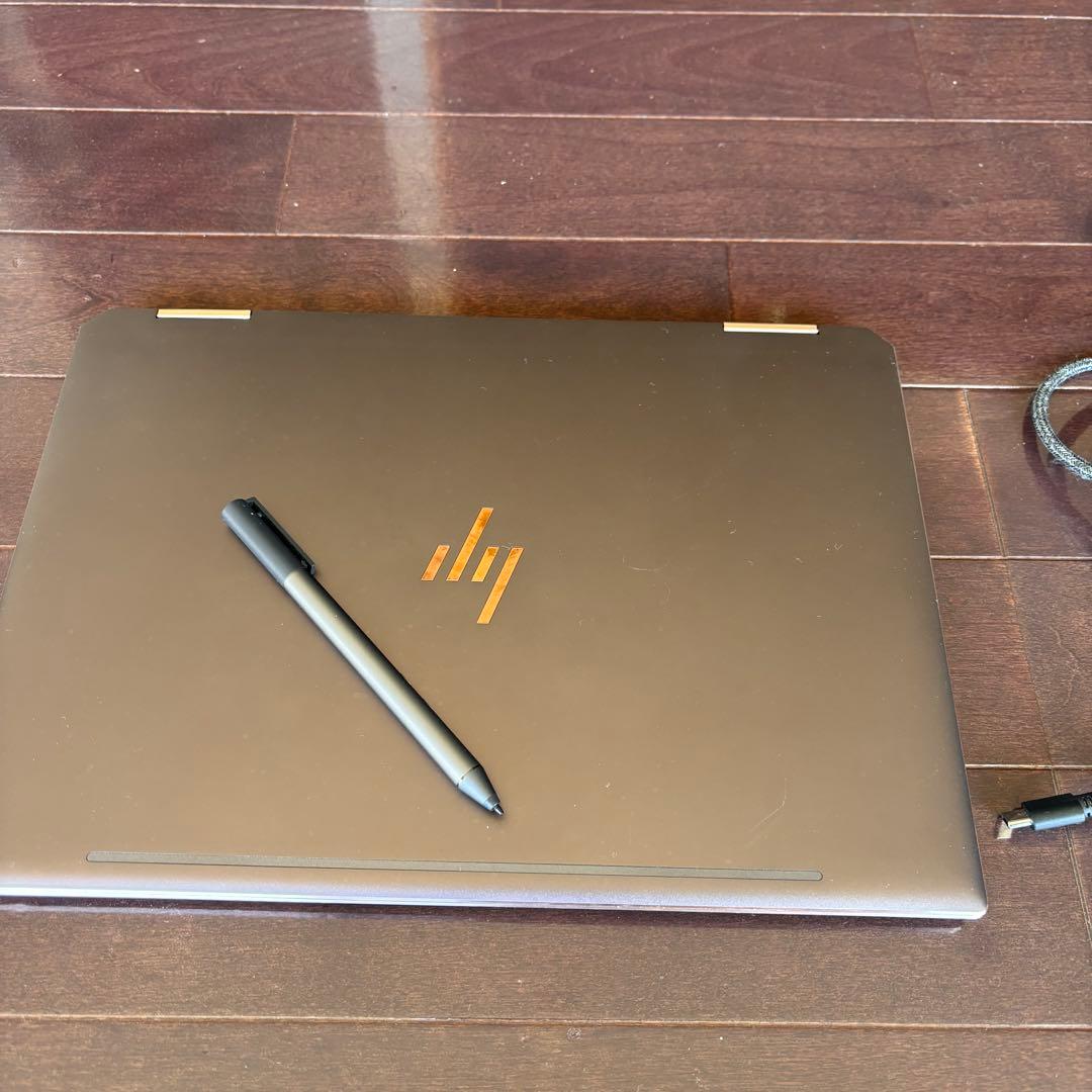 HP ノートPC ブラウン ペン付き