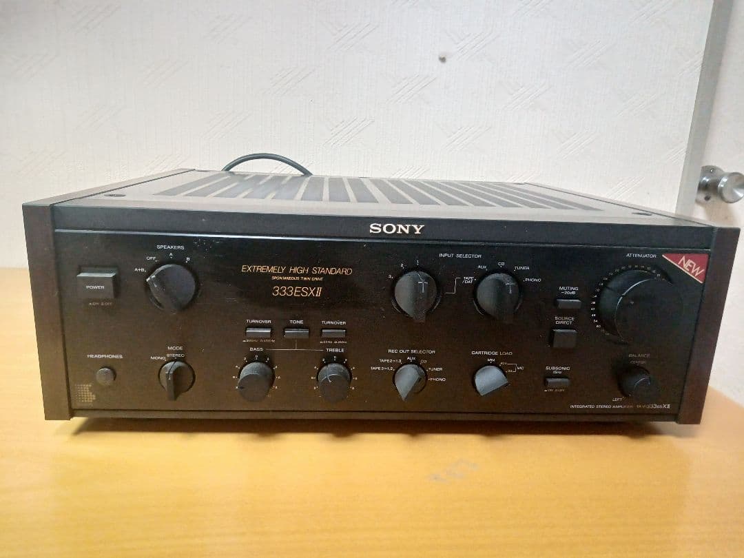 SONYプリメインアンプTA-F333ESXⅡ