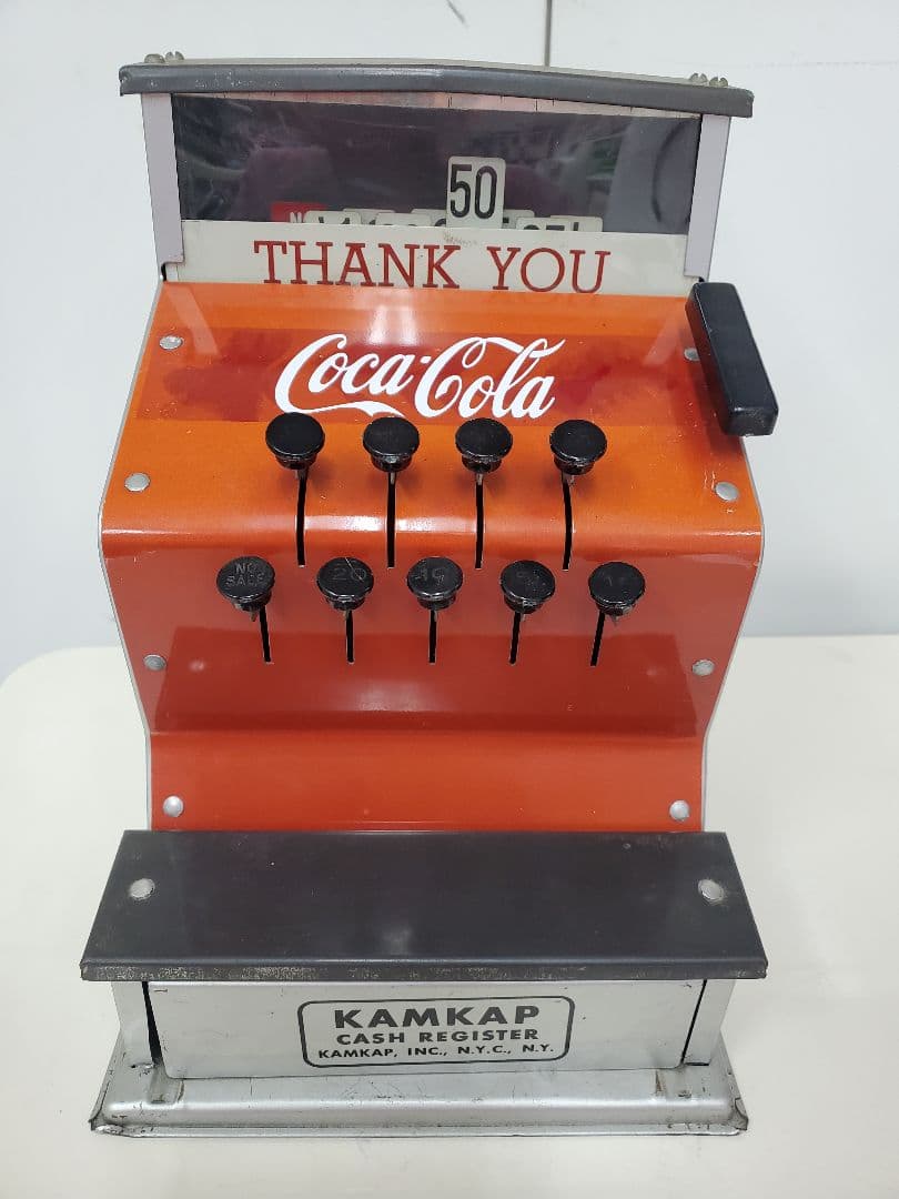 コカ・コーラ　ヴィンテージトイ　レジスター　1950