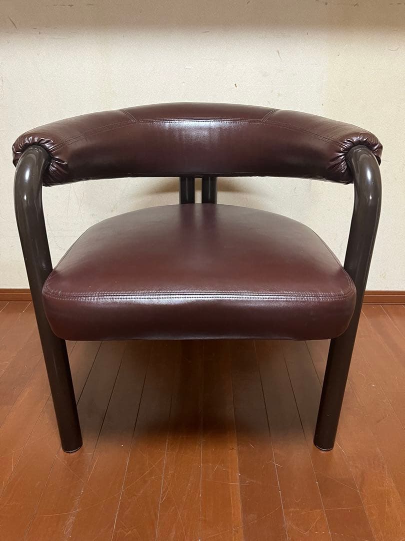 【すし　MOBILIA】　モビリア　革シングルソファ　日本創業②