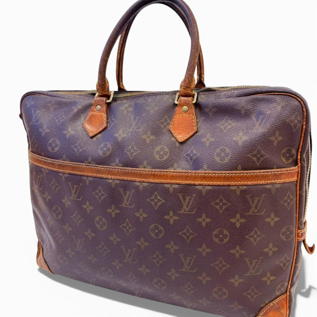 Louis Vuitton 大容量 ボストンバッグ ダークブラウン 通勤