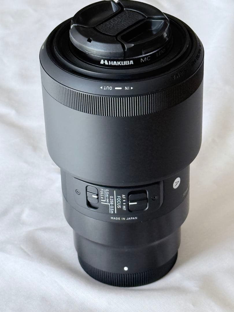 SIGMA 70mm F2.8 DG MACRO Eマウント【保護フィルター付】