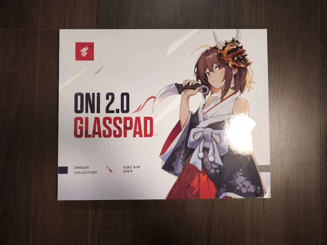 YukiAim　ONI2.0 ガラスマウスパッド