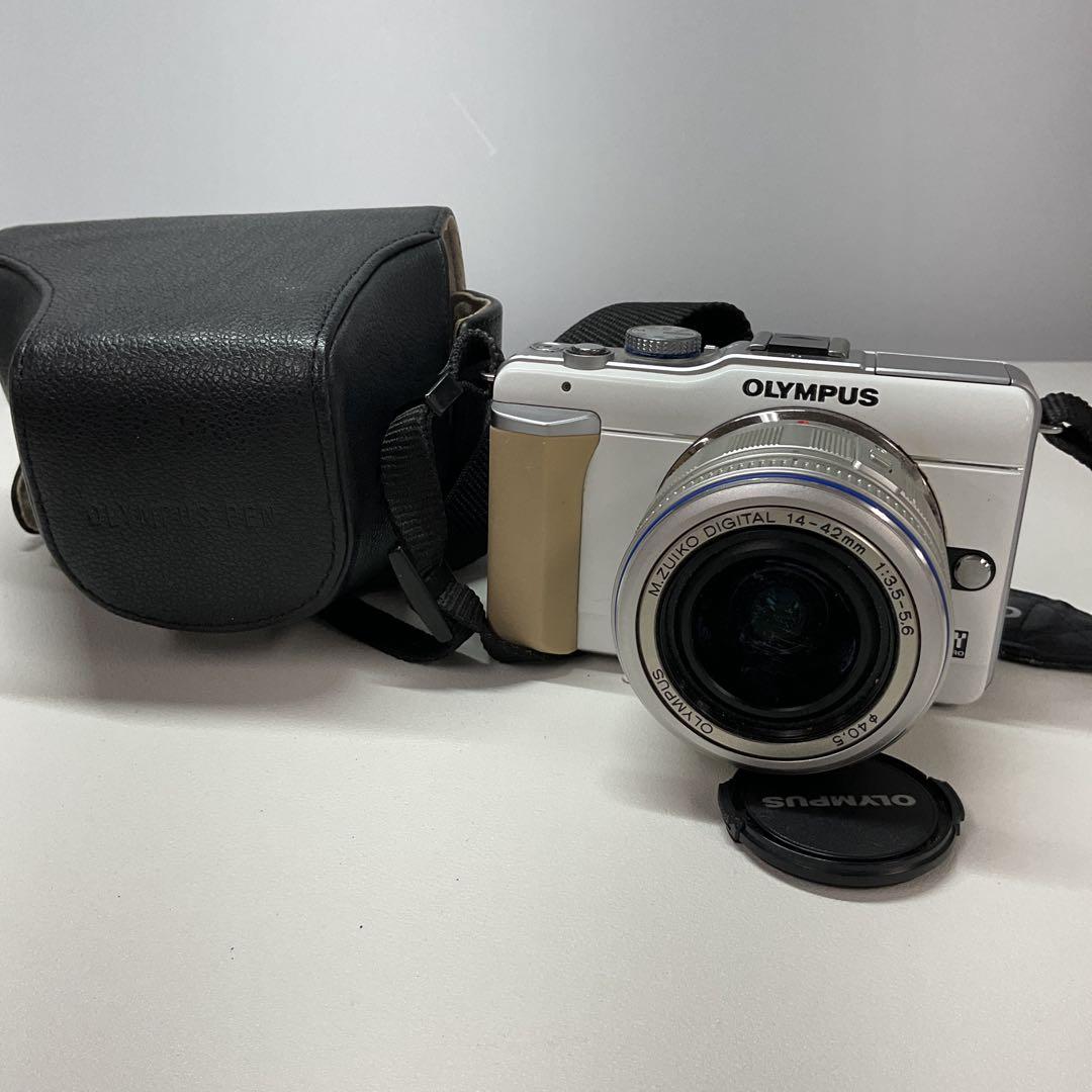 F7127 OLYMPUS E-PL1デジタルカメラ 14-42mm