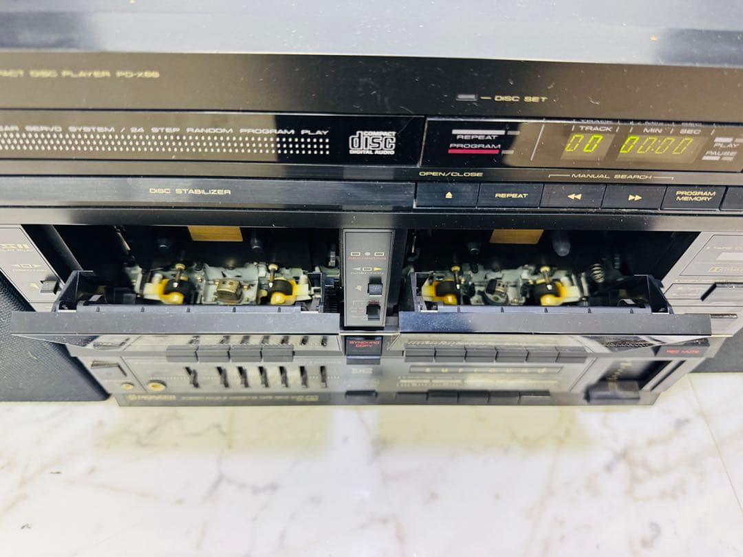 Pioneer パイオニア システムコンポ プレーヤー 中古品 レトロ 電化製品