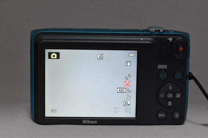 ニコン nikon coolpix S3500 ブルー