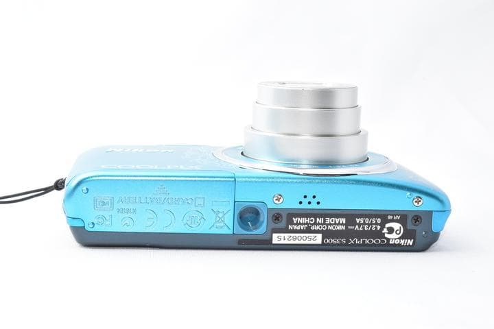 ニコン nikon coolpix S3500 ブルー