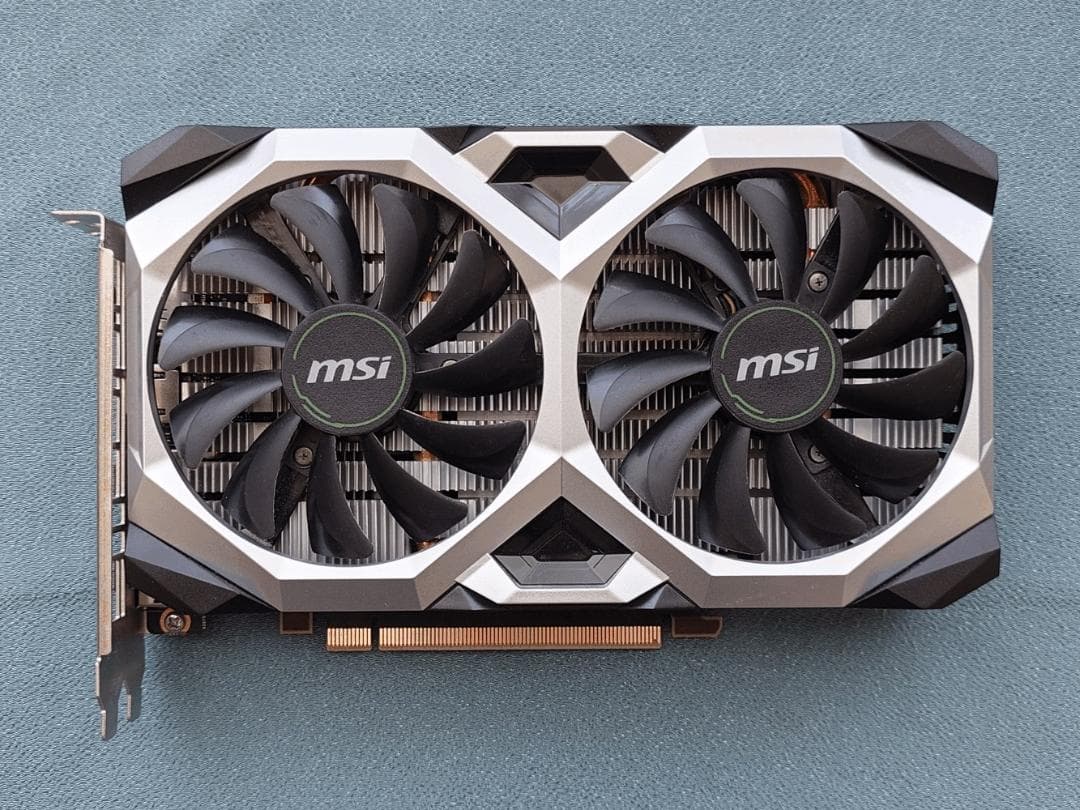 【グリス・パッド交換済】MSI GEFORCE RTX2060SUPER