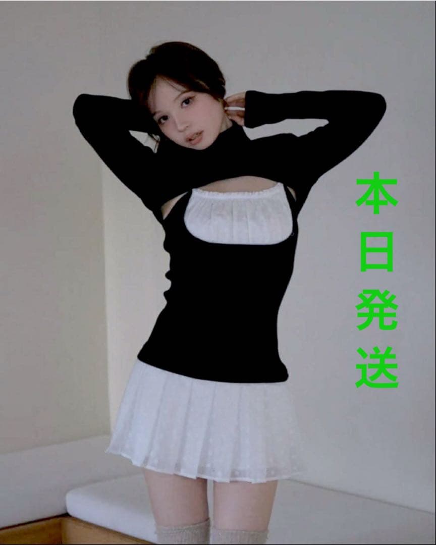 ワンピース andmary Poppy lace set dress