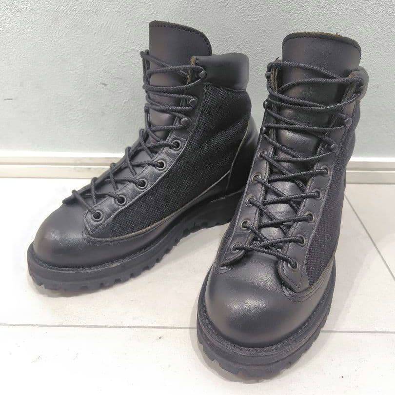 【丸洗い済】Danner ダナーライト 31400X US5.5W 黒巻タグ