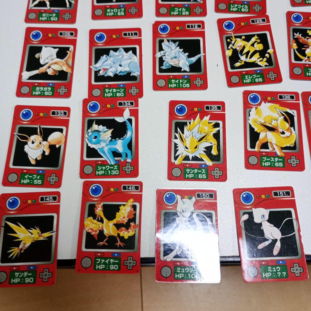 【希少品　当時品】ポケモンカード 約60枚 ミニ図鑑カード　ミュウ　ミュウツー
