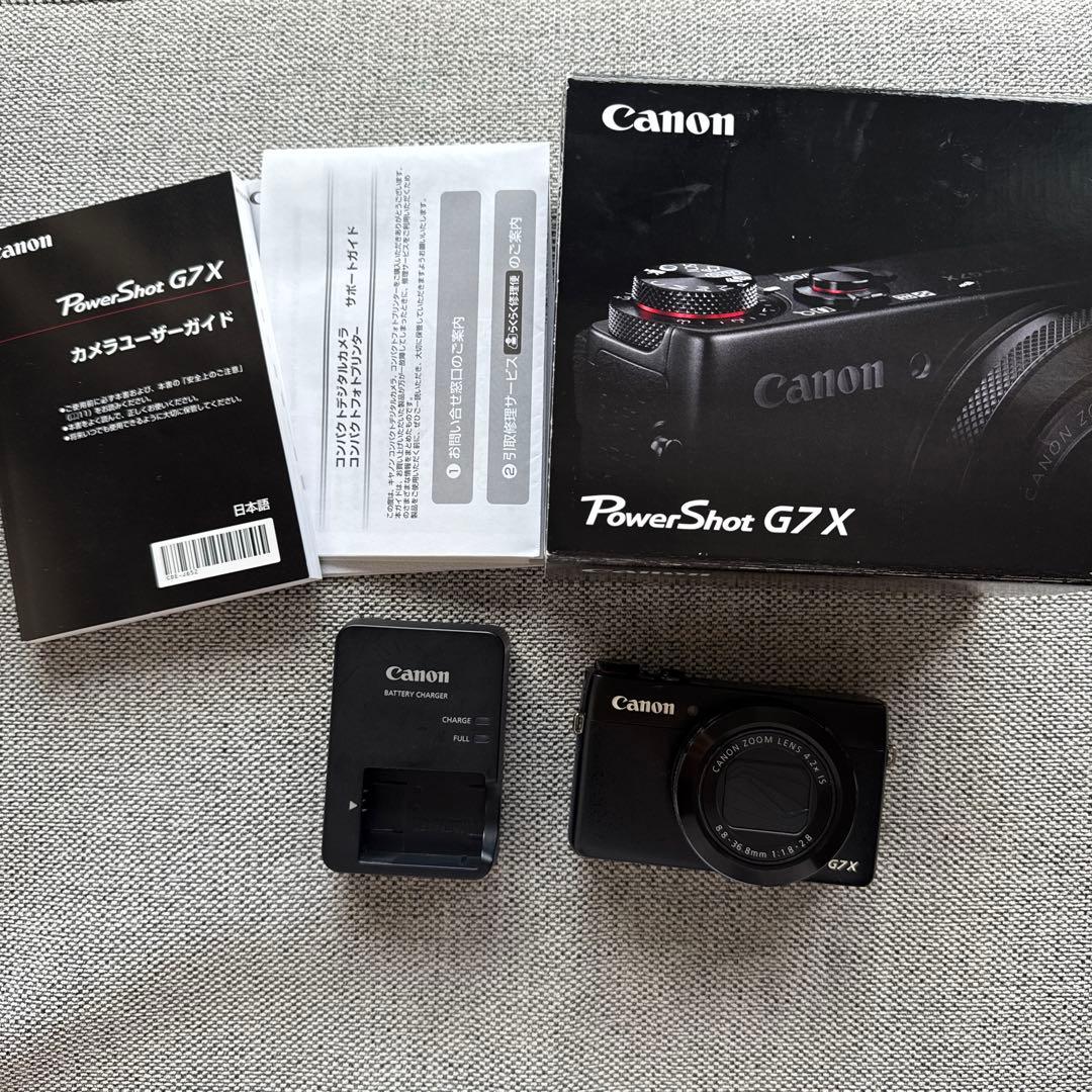 Canon PowerShot G7 X ジャンク品　動作不良　本体美品