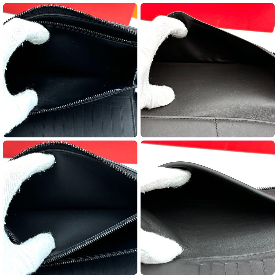 ☆極美品☆箱付☆ルイヴィトン 長財布 モノグラムトリヨン ジッピーウォレット 黒