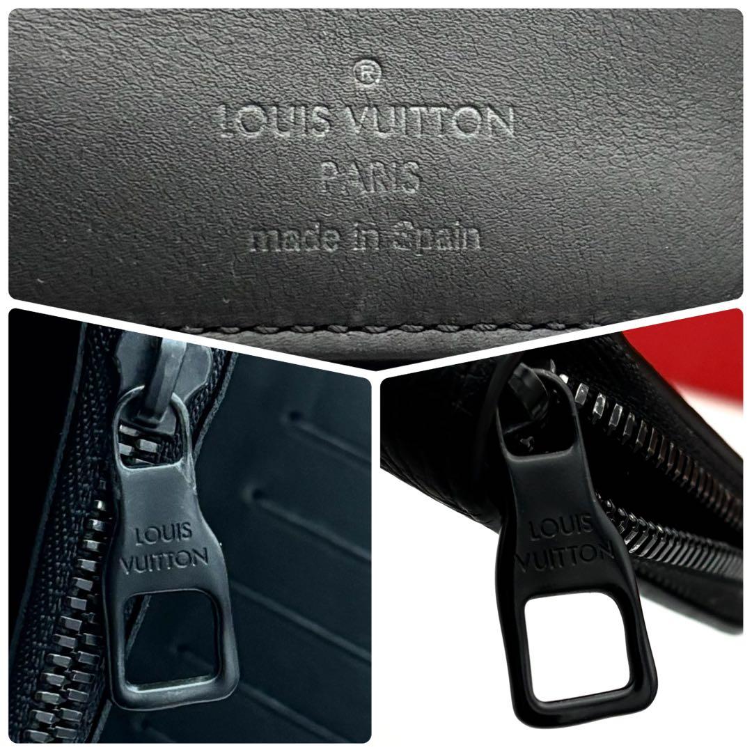 ☆極美品☆箱付☆ルイヴィトン 長財布 モノグラムトリヨン ジッピーウォレット 黒