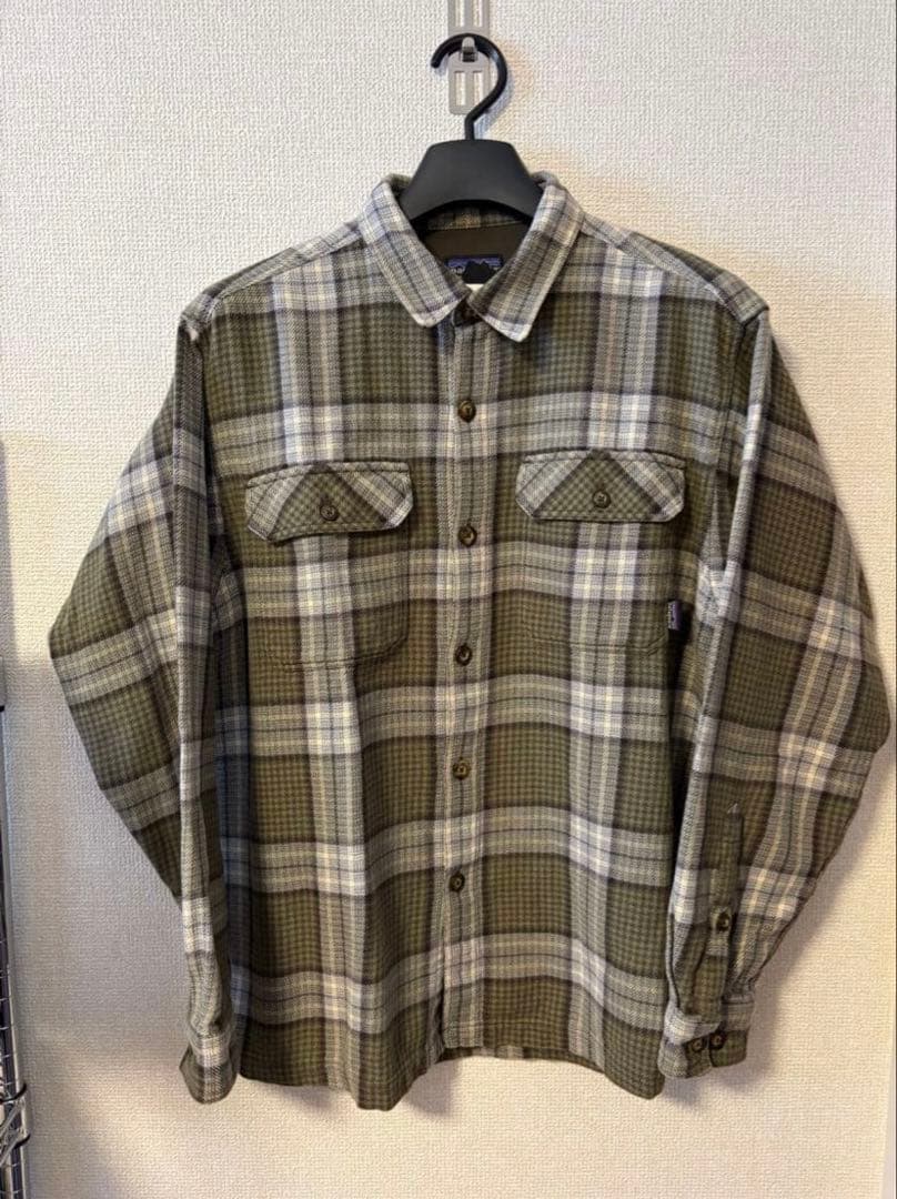じ*ょ様 S ポルトガル製 パタゴニア ヘビーフランネルシャツ ヘビネル