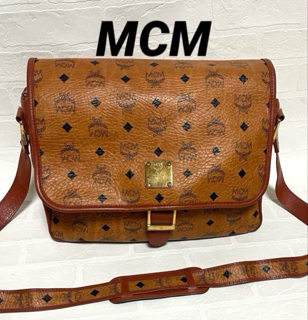 専用✨希少✨MCM ショルダーバッグ　メッセンジャーバッグ ヴィセトス柄　ポーチ