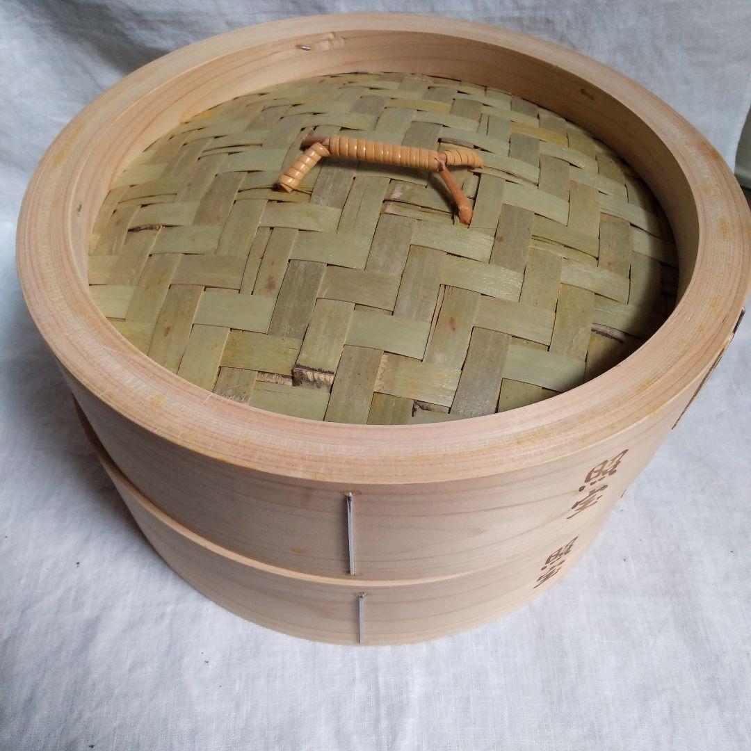 最終お値引き価格～1/31迄 新品未使用✨希少 照宝 桧せいろ 30cm 蓋付き