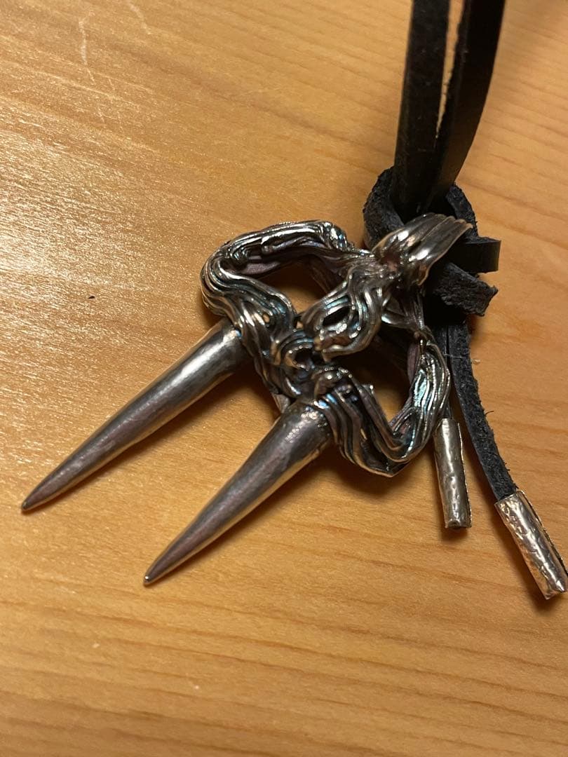 グッチ　ヴィンテージ　パドロック　アクセサリー アート　銀　シルバーオーナメント