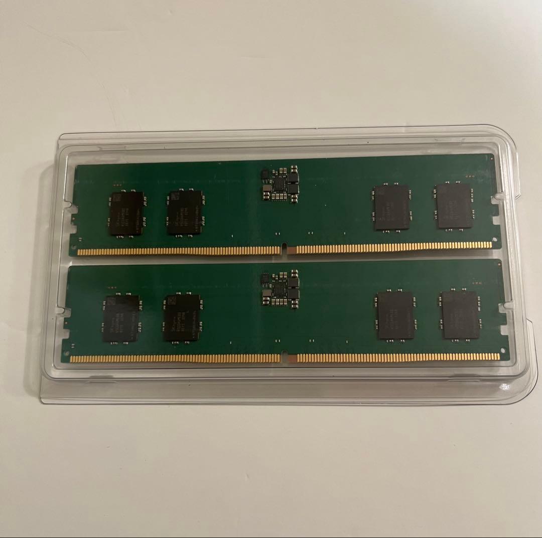 DDR5 4800 8GB 2枚 16GB PC5-38400