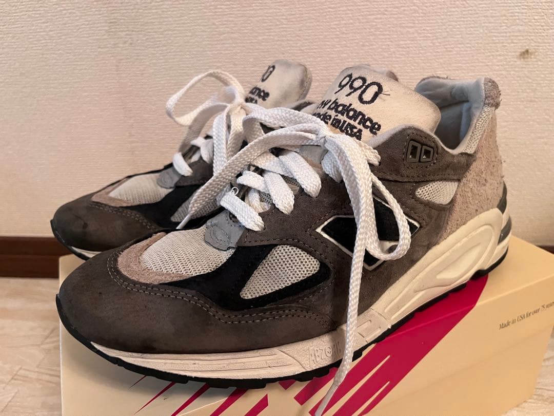 New Balance M990GB2 26.5cm 新品変え紐付き