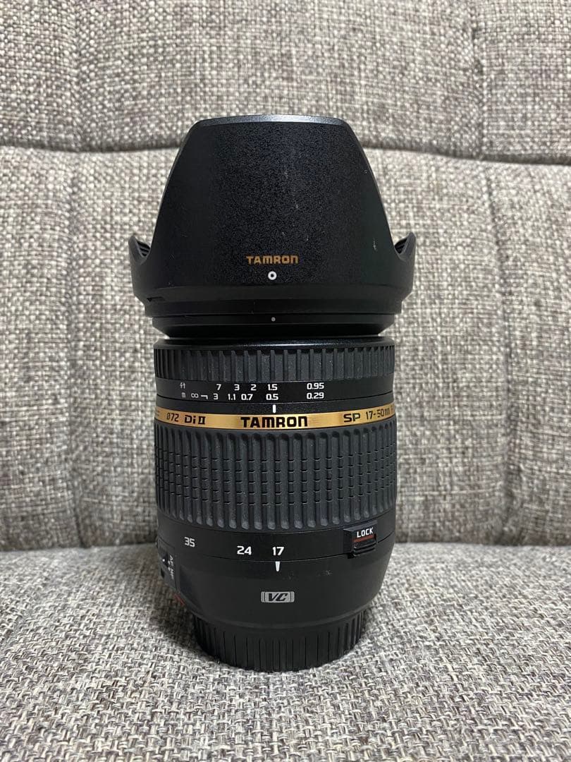 TAMRON SP 17-50mm F2.8 大三元レンズ