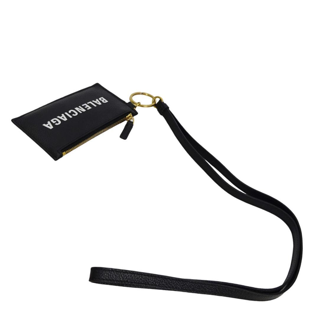 本物良品■バレンシアガ■レザー IDカードホルダー/ケース/キーリング