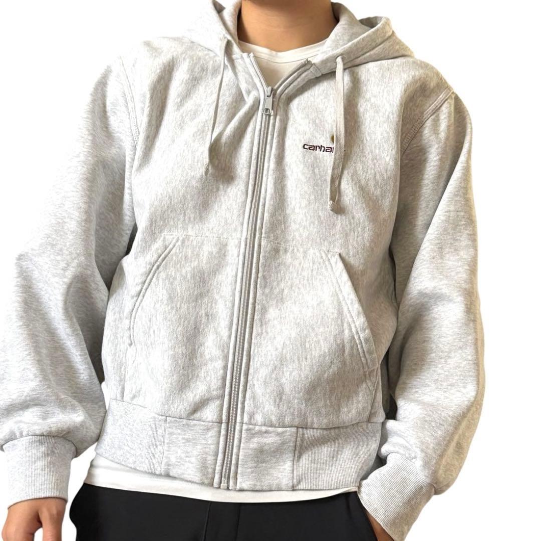 トップス Carhartt HOODED AMERICAN SCRIPT JACKET