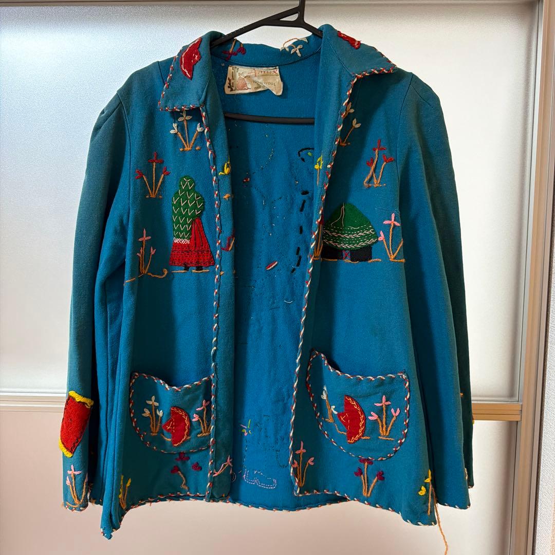 1950s ヴィンテージ メキシカンジャケット 刺繍